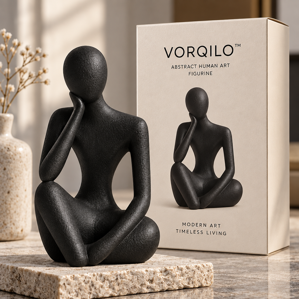 VORQILO™ Abstract Human Art Figurine image 3
