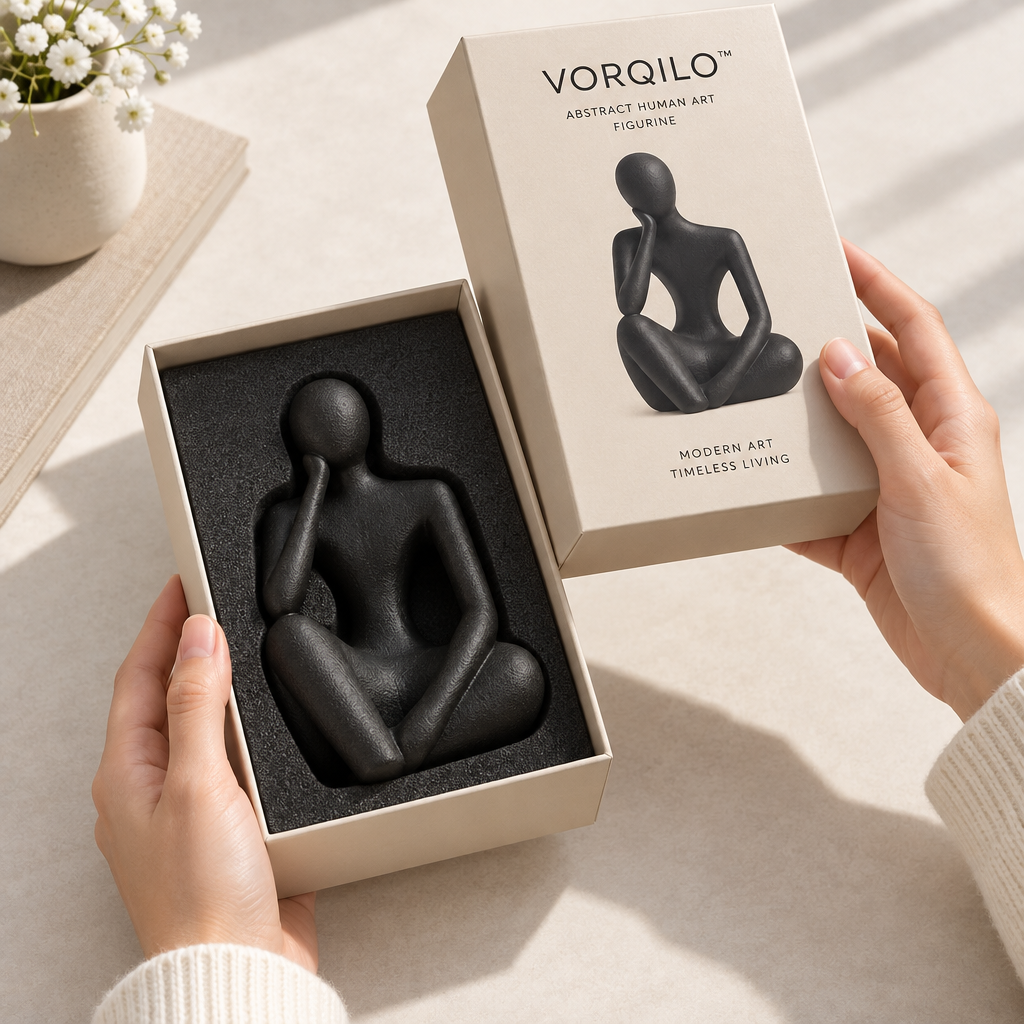 VORQILO™ Abstract Human Art Figurine image 4