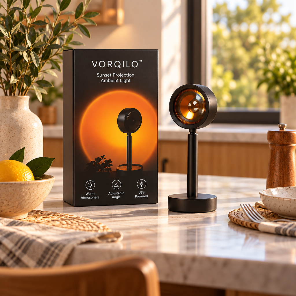 VORQILO™ Sunset Projection Ambient Light image 2
