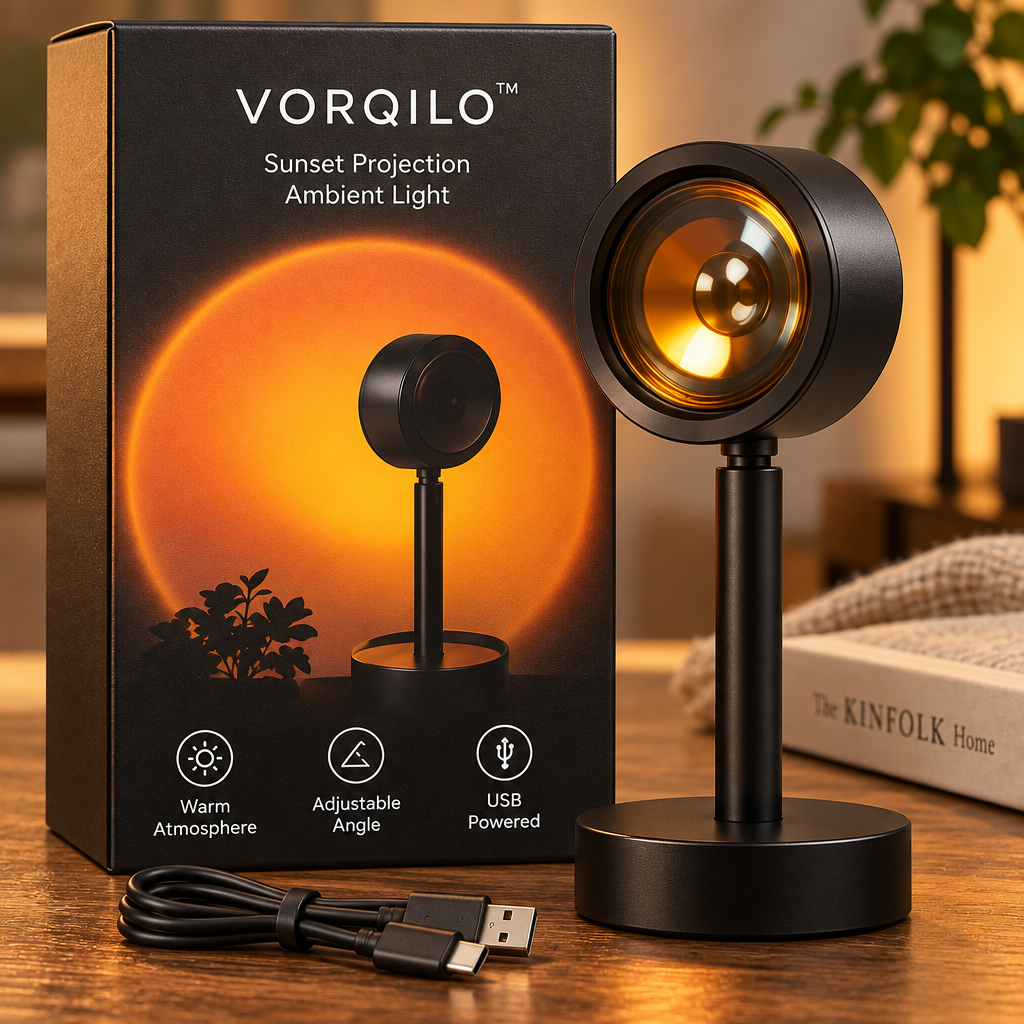 VORQILO™ Sunset Projection Ambient Light image 3
