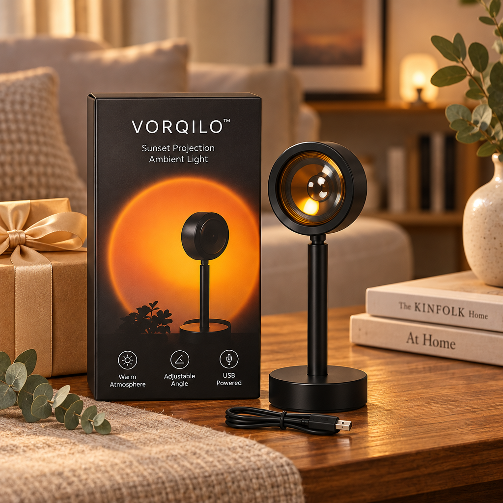 VORQILO™ Sunset Projection Ambient Light image 5