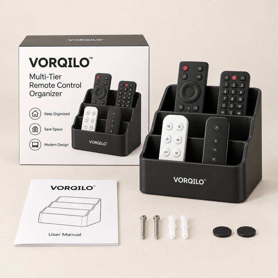 VORQILO™ Multi-Tier Remote Control Organizer primary image